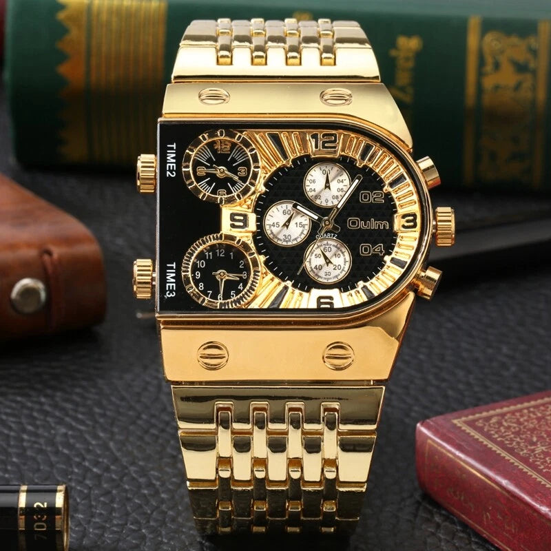 ساعة رجالية بتصميم استثنائي