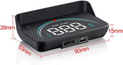 عداد السرعة الرقمي بشاشة عرض كبيرة